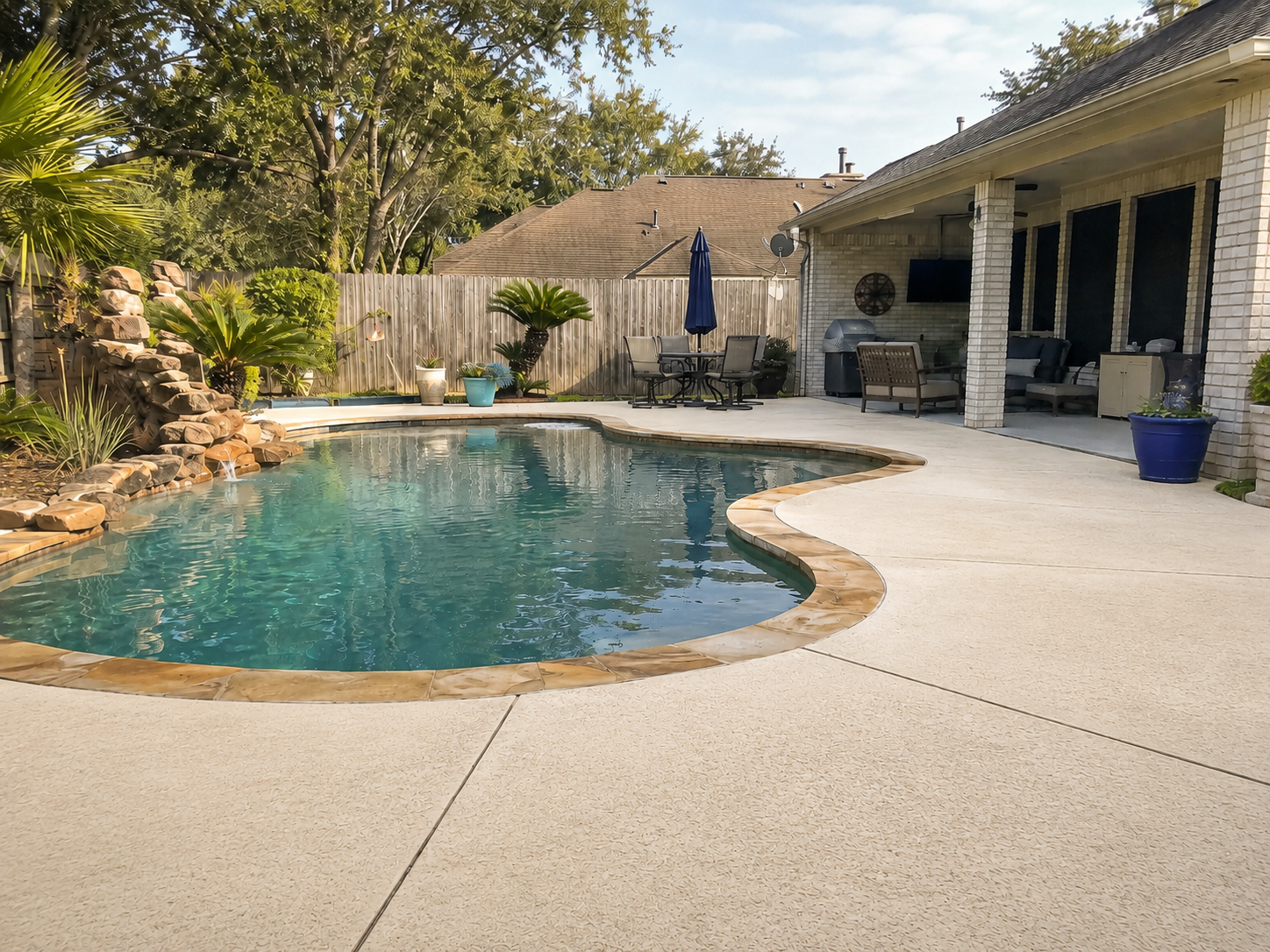 Pool-Deck Cleaning in the Houston area